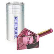 Pink Red Eye Tek 4.5inch Infinity Bowl Triangle Hand Pipe